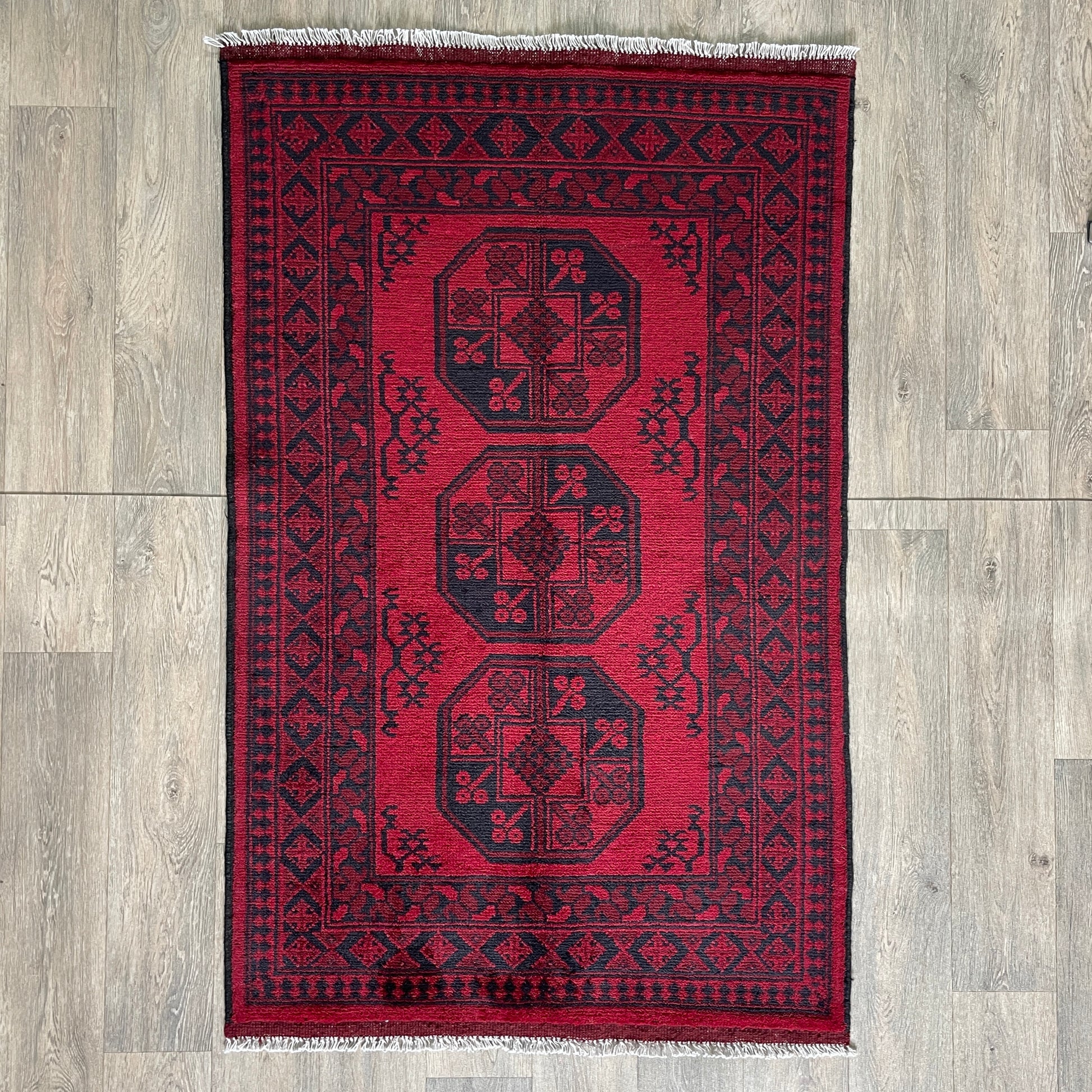 162 x 99 cm | Afghan Aqcha Rug
