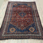 Old Persian Qashqai Rug c. 1970