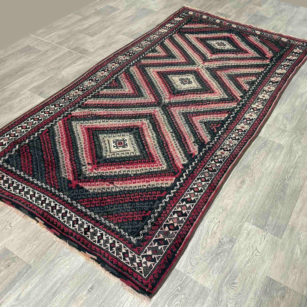 Antique Afghan Baluch Rug c. 1920
