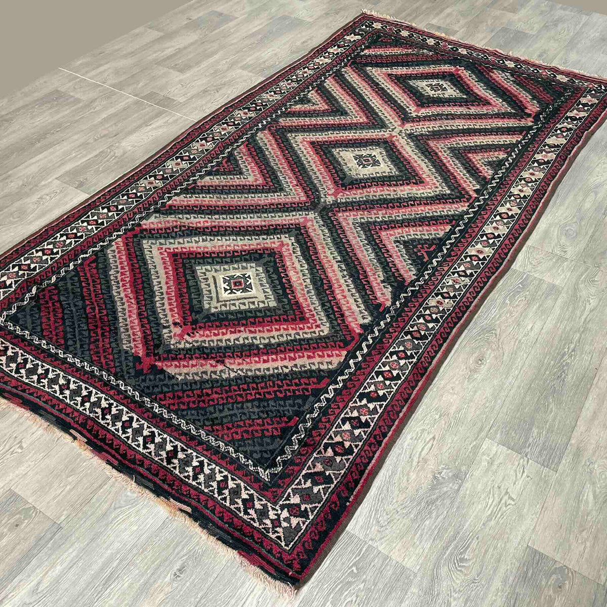 Antique Afghan Baluch Rug c. 1920