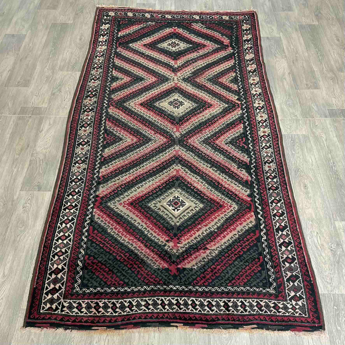 Antique Afghan Baluch Rug c. 1920