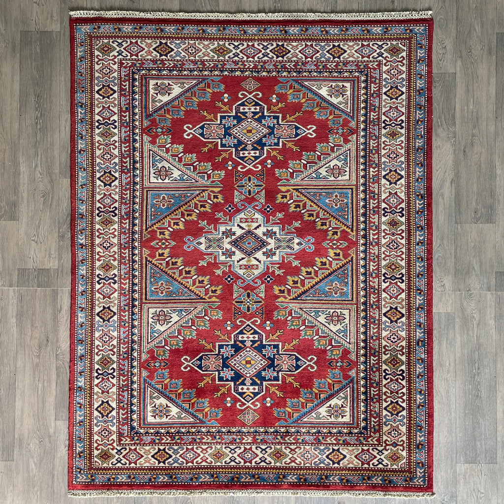 Afghan Super Kazak Rug