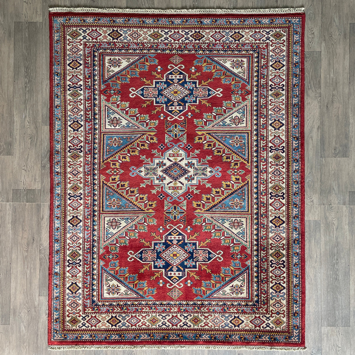 Afghan Super Kazak Rug