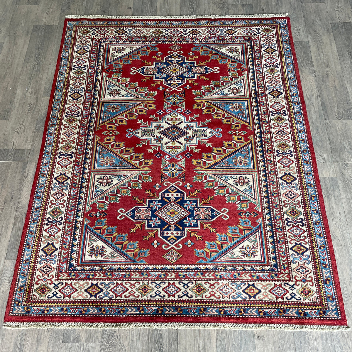Afghan Super Kazak Rug