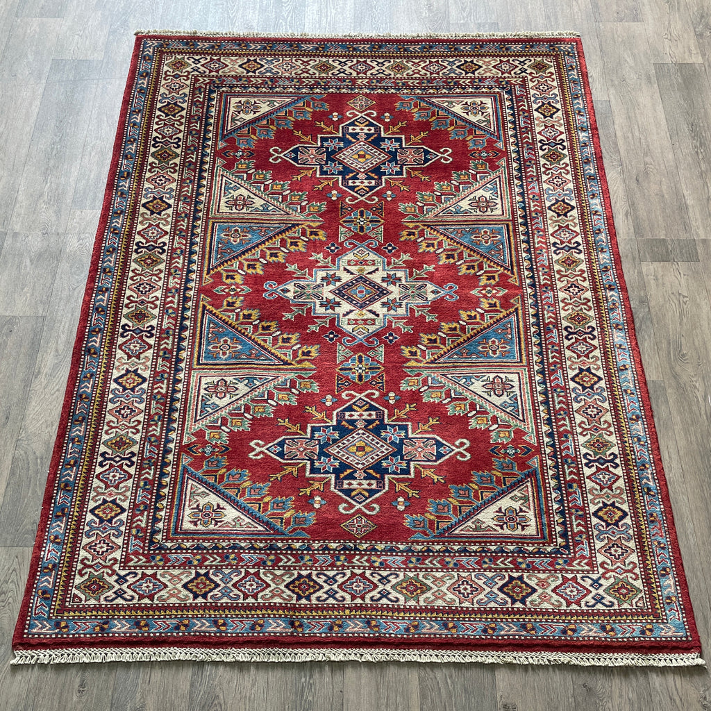 Afghan Super Kazak Rug