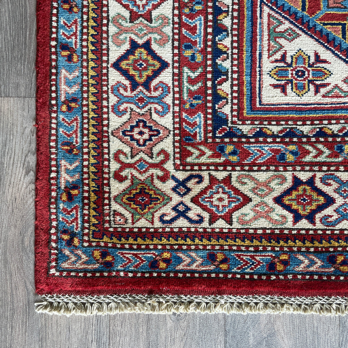 Afghan Super Kazak Rug