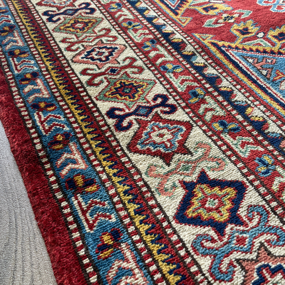 Afghan Super Kazak Rug