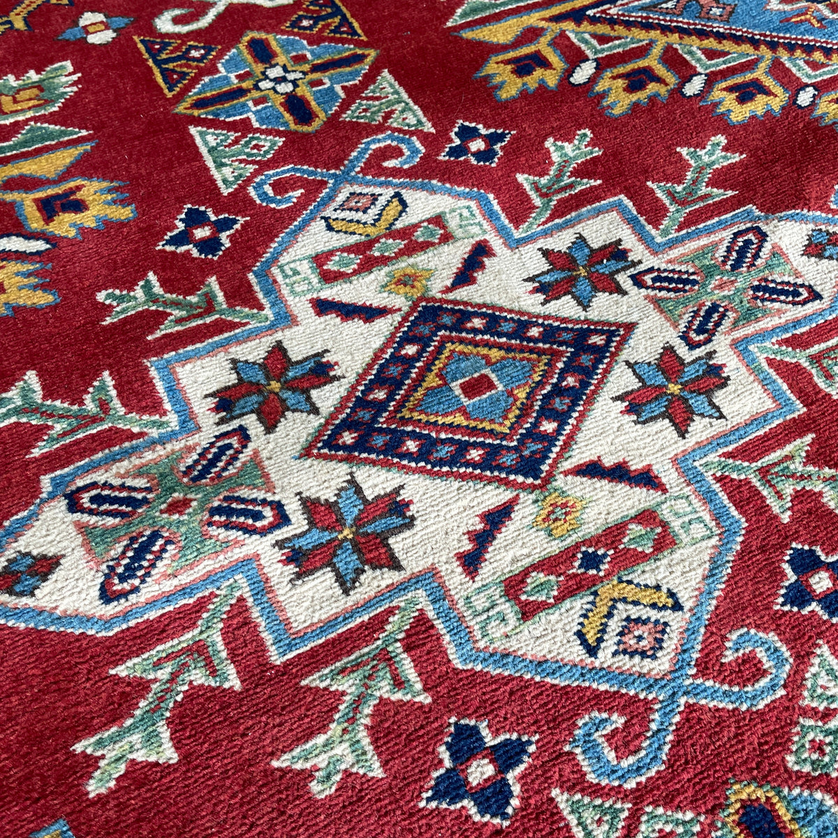 Afghan Super Kazak Rug