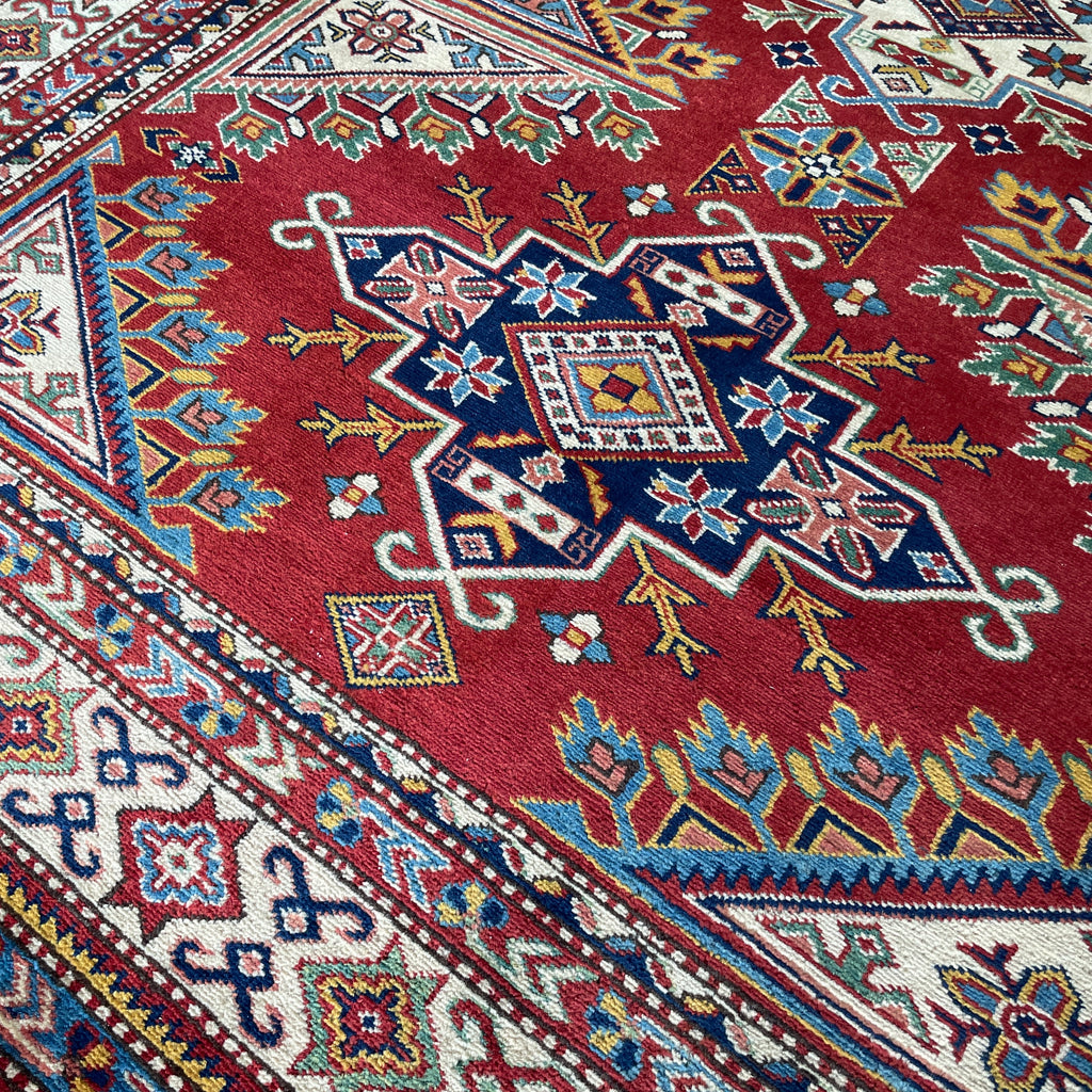 Afghan Super Kazak Rug