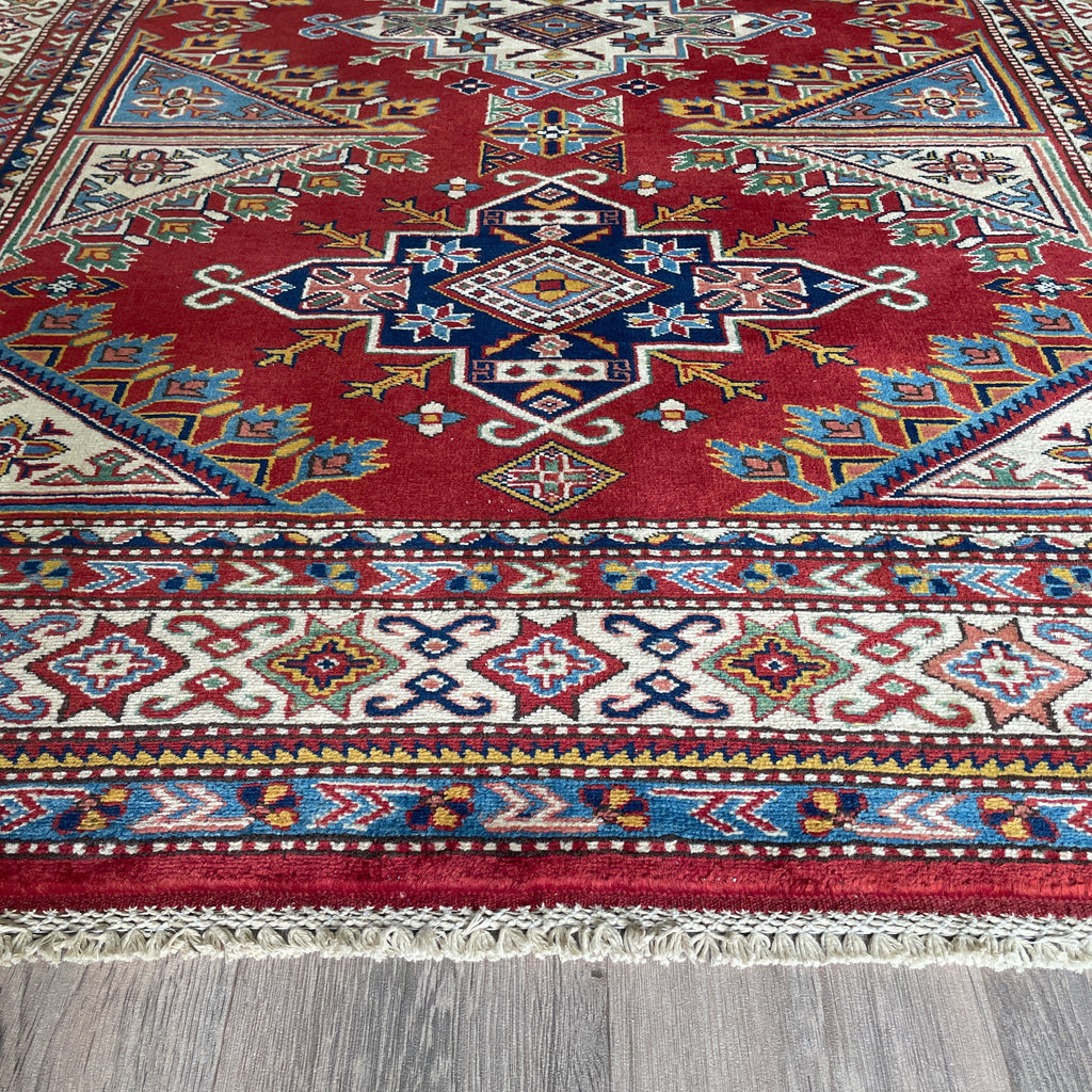 Afghan Super Kazak Rug