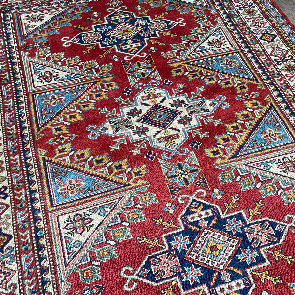 Afghan Super Kazak Rug