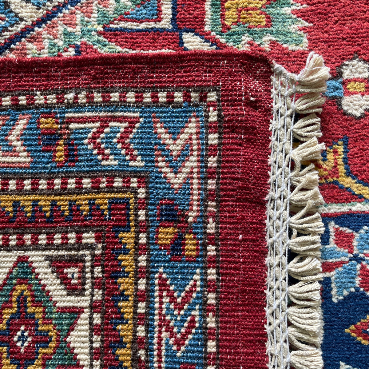 Afghan Super Kazak Rug