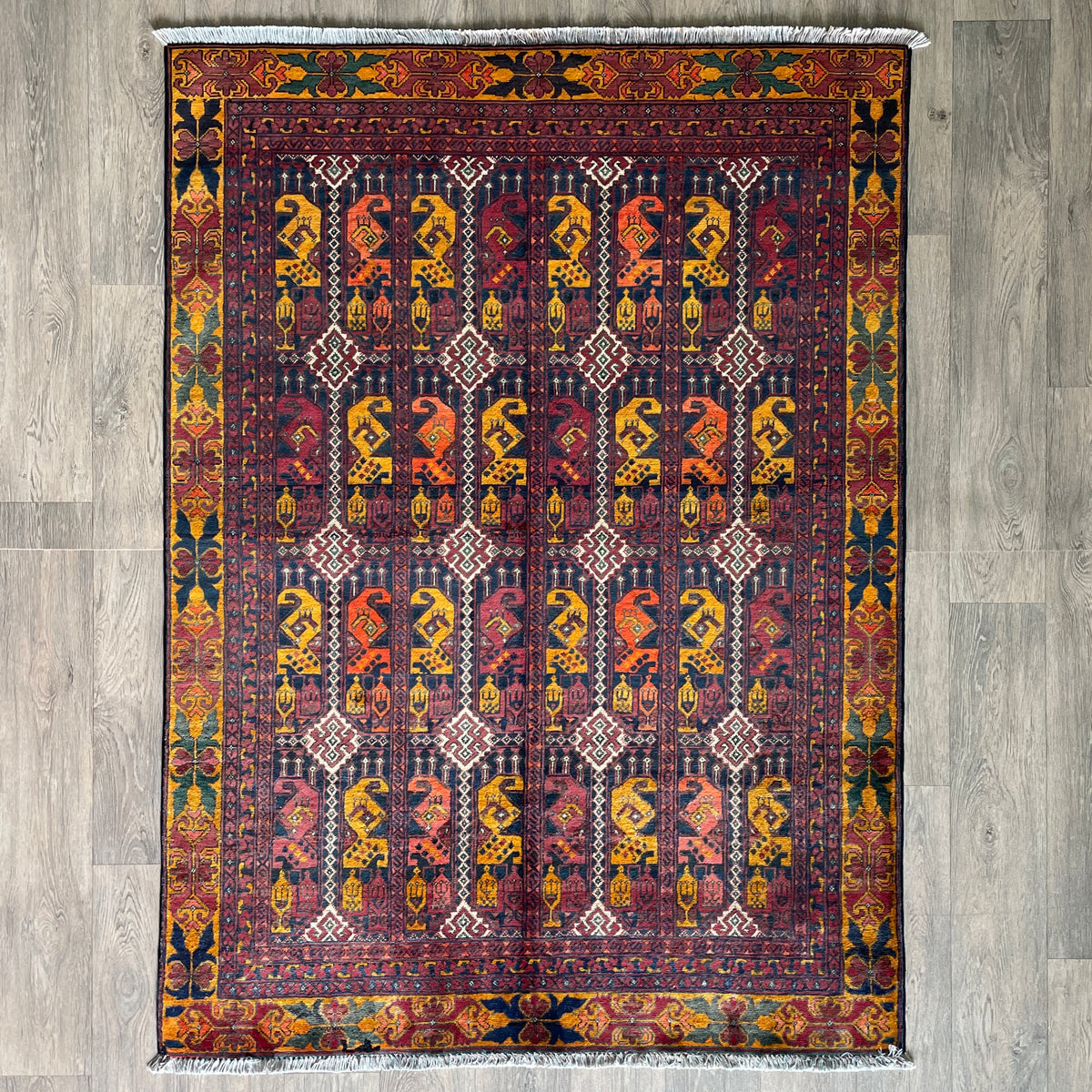 Afghan Ala Bakhmal Rug