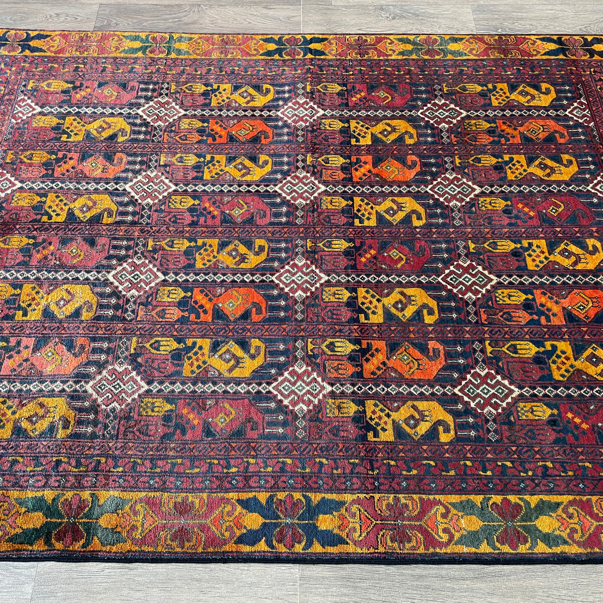 Afghan Ala Bakhmal Rug