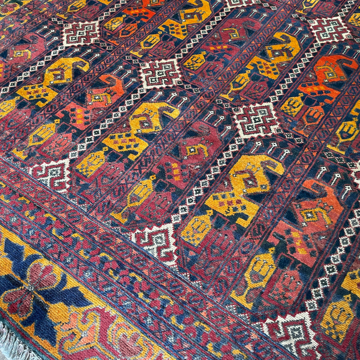 Afghan Ala Bakhmal Rug
