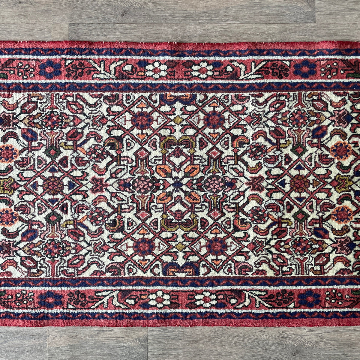 Old Persian Hamadan Runner c. 1970