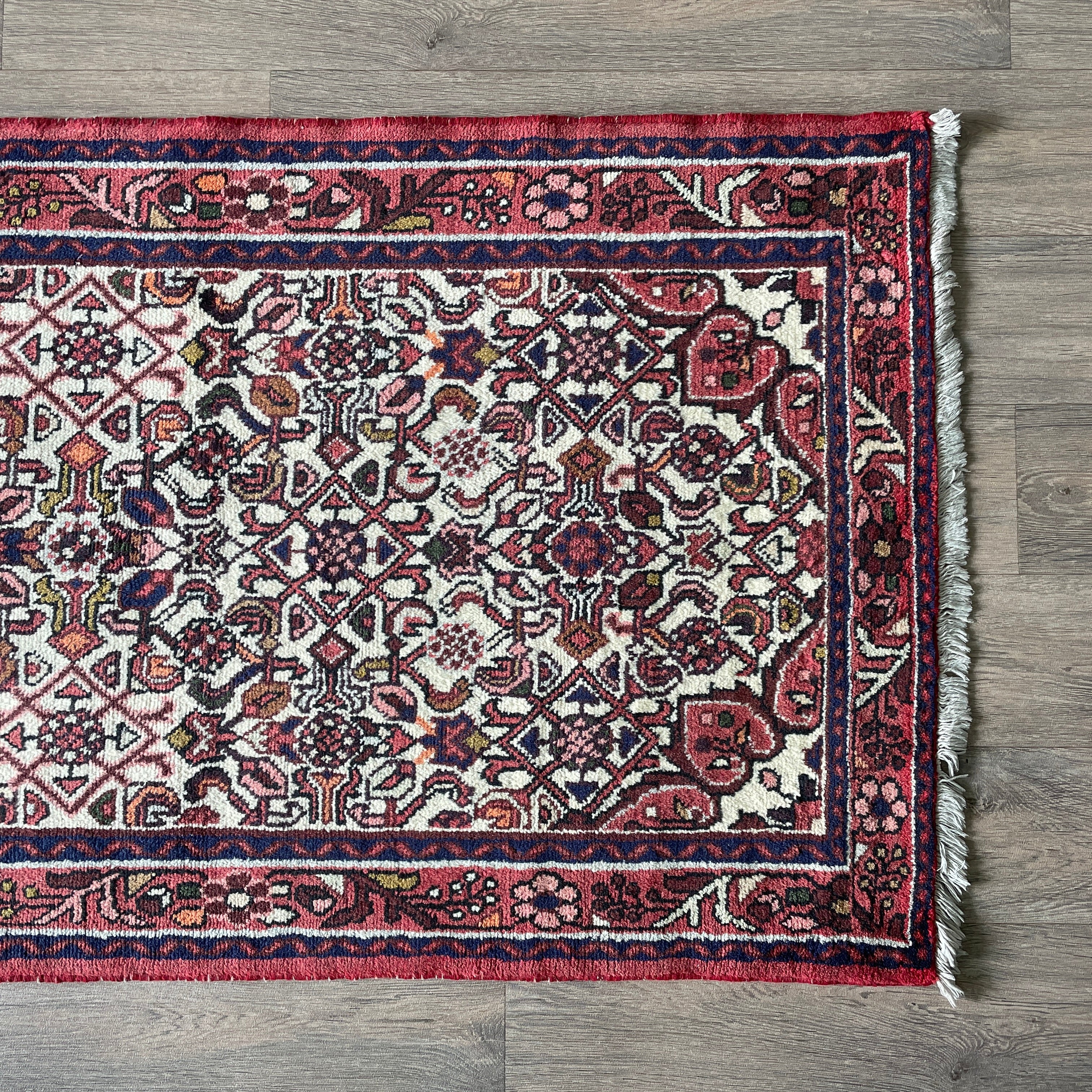 Old Persian Hamadan Runner c. 1970