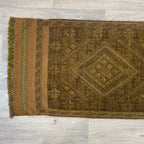 268 x 59 cm | Afghan Mushwani Runner - Khorasan Rugs