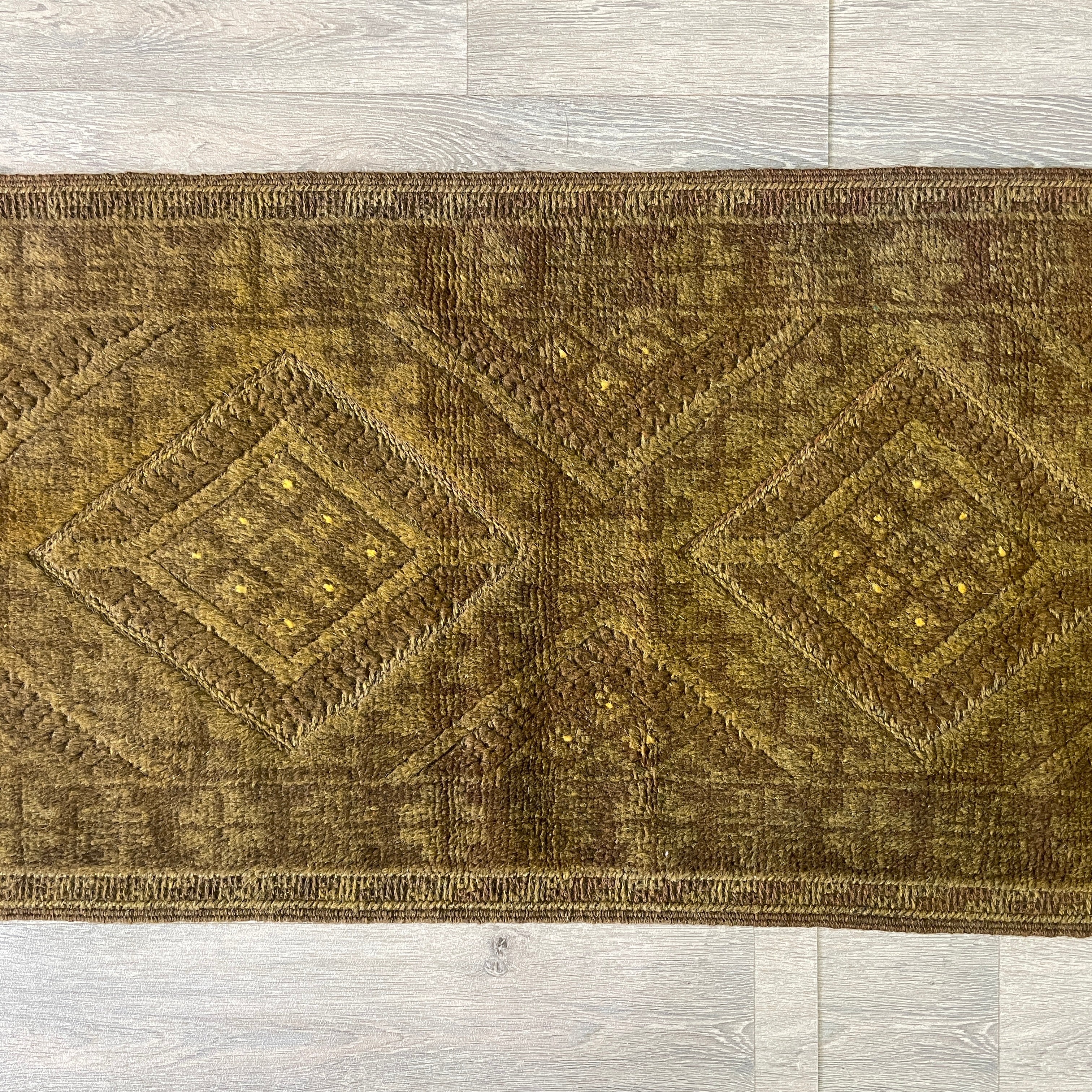 268 x 59 cm | Afghan Mushwani Runner - Khorasan Rugs