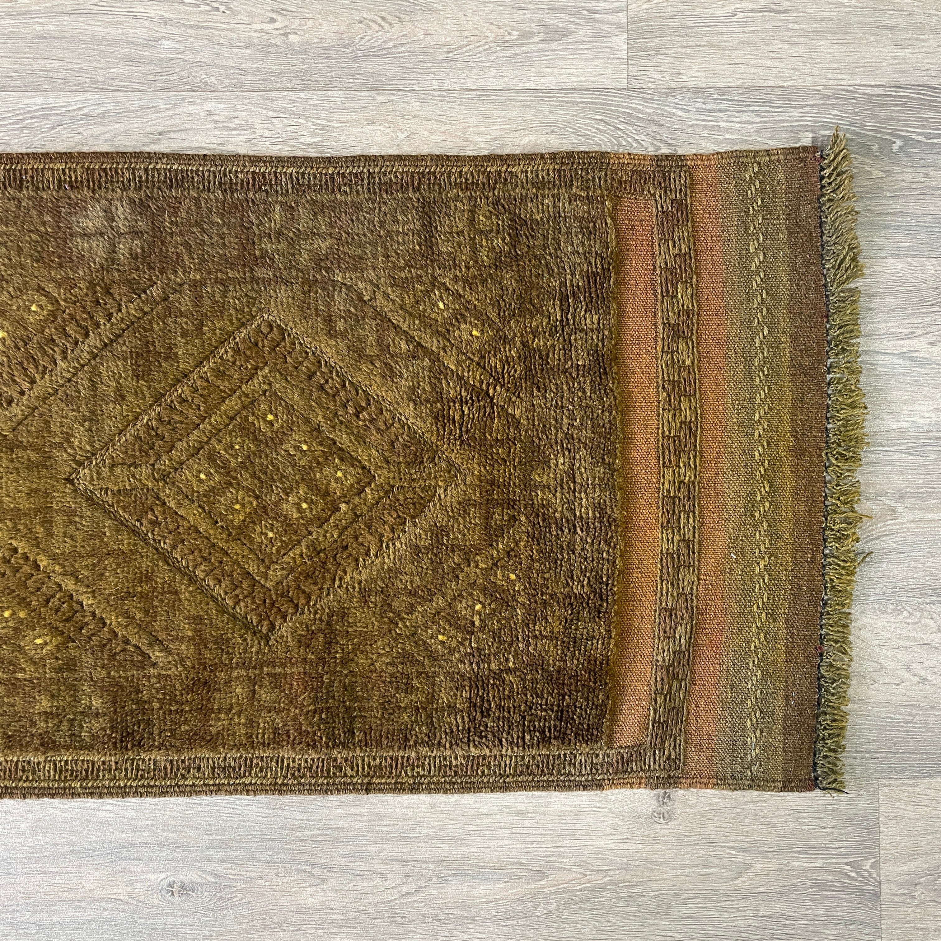 268 x 59 cm | Afghan Mushwani Runner - Khorasan Rugs