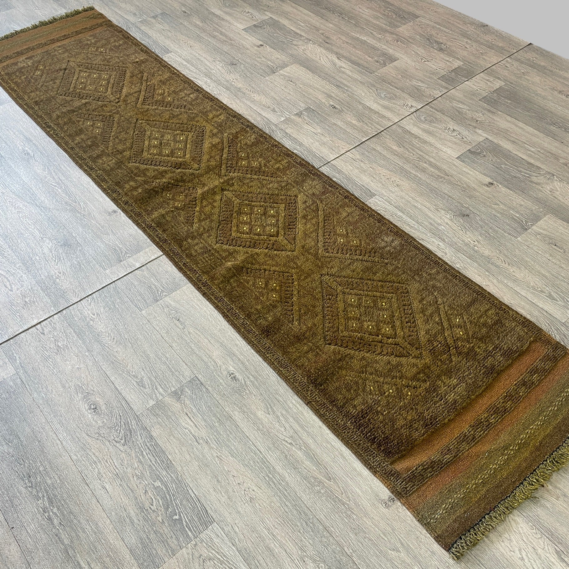 268 x 59 cm | Afghan Mushwani Runner