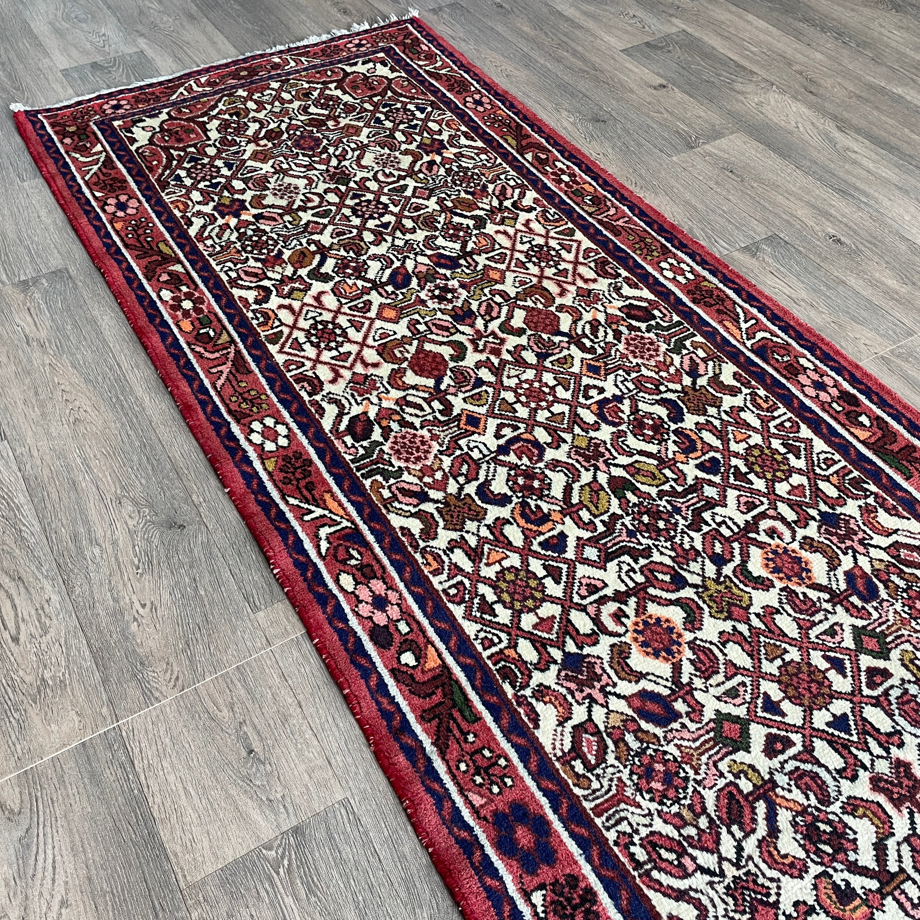 Old Persian Hamadan Runner c. 1970