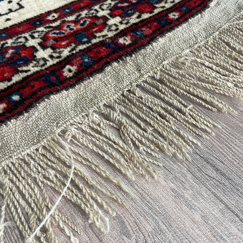 Vintage Persian Monument Wall Rug c. 1970