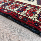 Vintage Persian Monument Wall Rug c. 1970