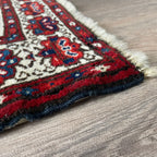 Vintage Persian Monument Wall Rug c. 1970