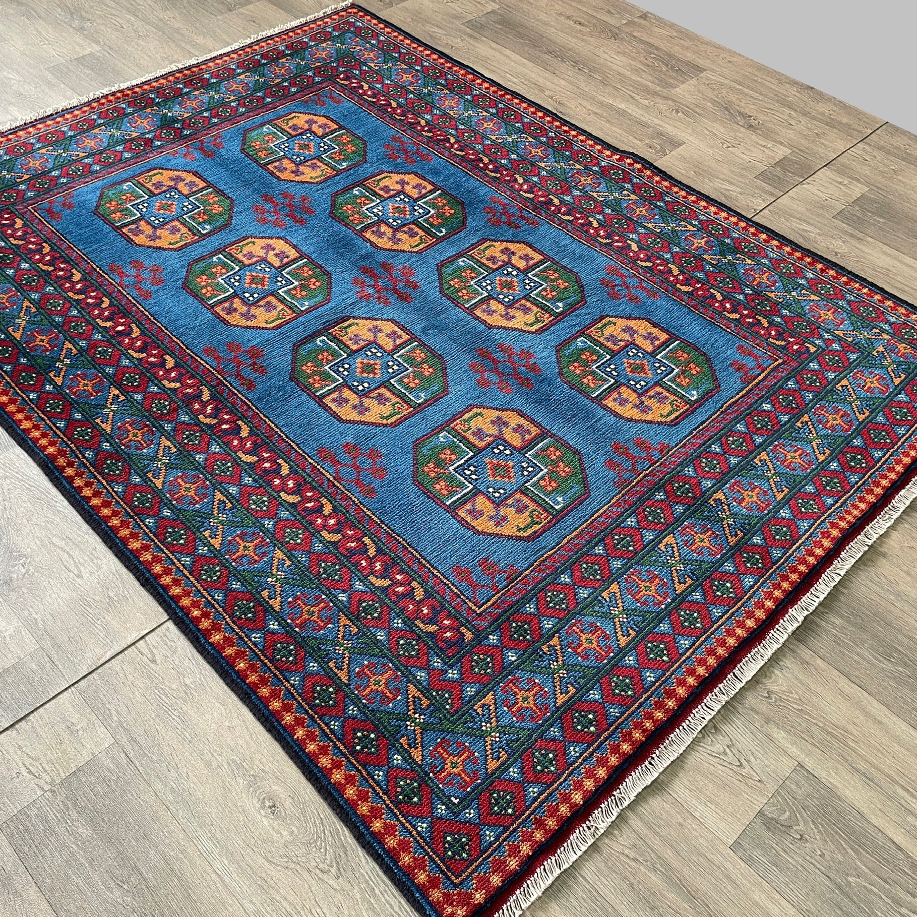 205 x 151 cm | Afghan Aqcha Rug