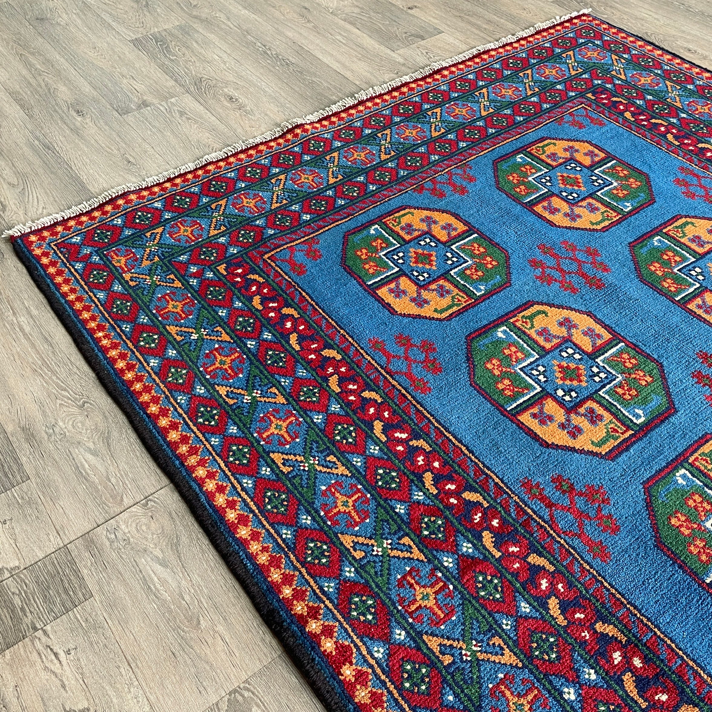 205 x 151 cm | Afghan Aqcha Rug