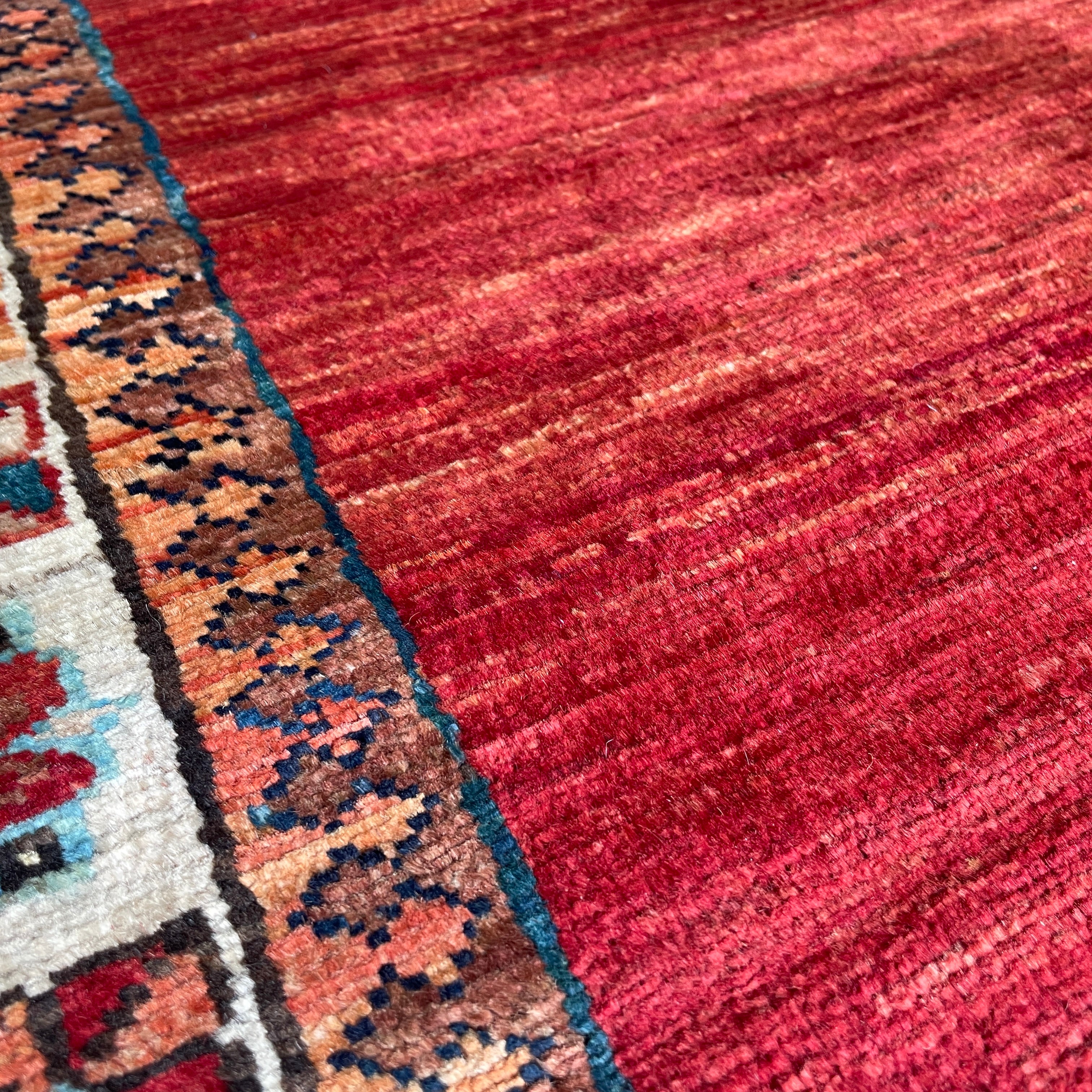 Afghan Fine Super Kazak Runner
