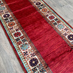 Afghan Fine Super Kazak Runner
