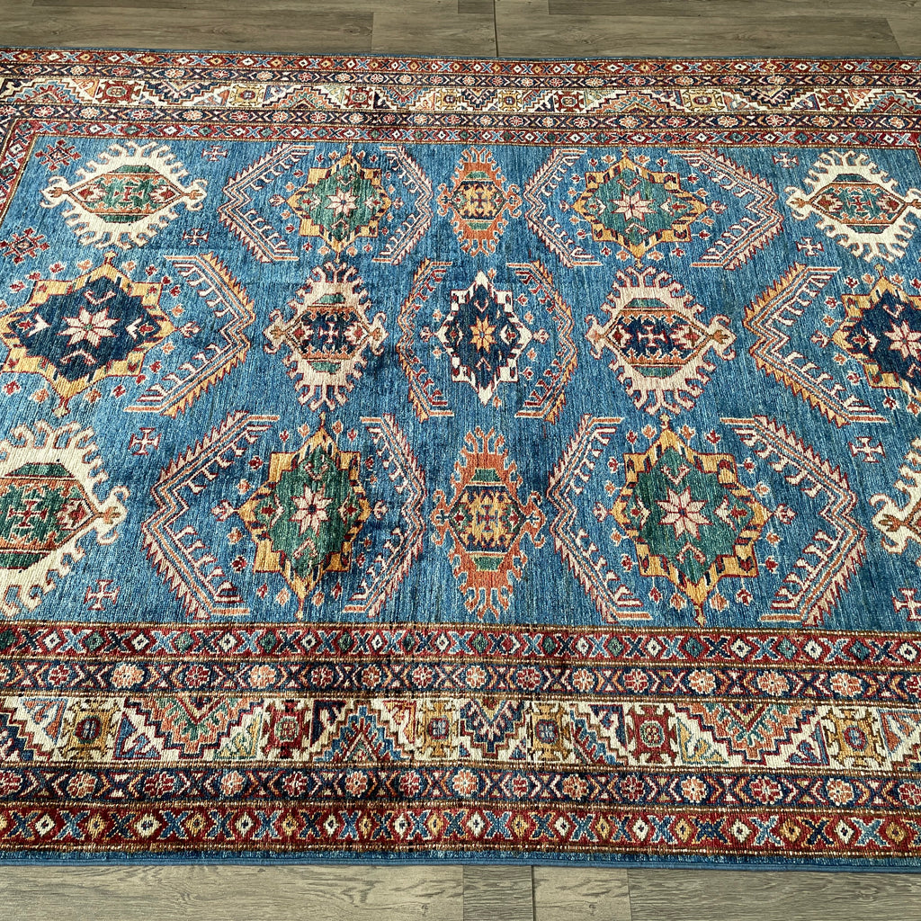 254 x 172 cm | Afghan Super Kazak Rug