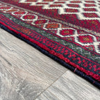 Old Afghan Herati Baluch Rug c. 1980