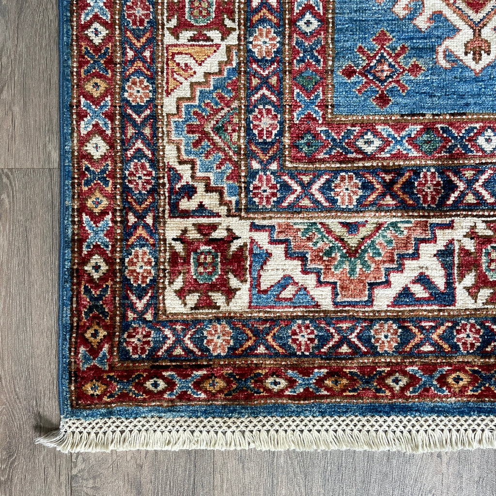 254 x 172 cm | Afghan Super Kazak Rug