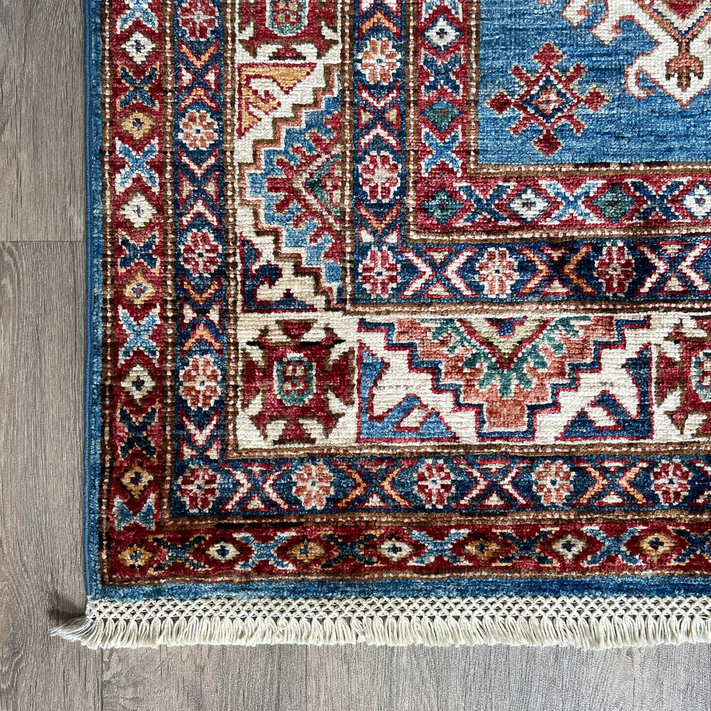 254 x 172 cm | Afghan Super Kazak Rug