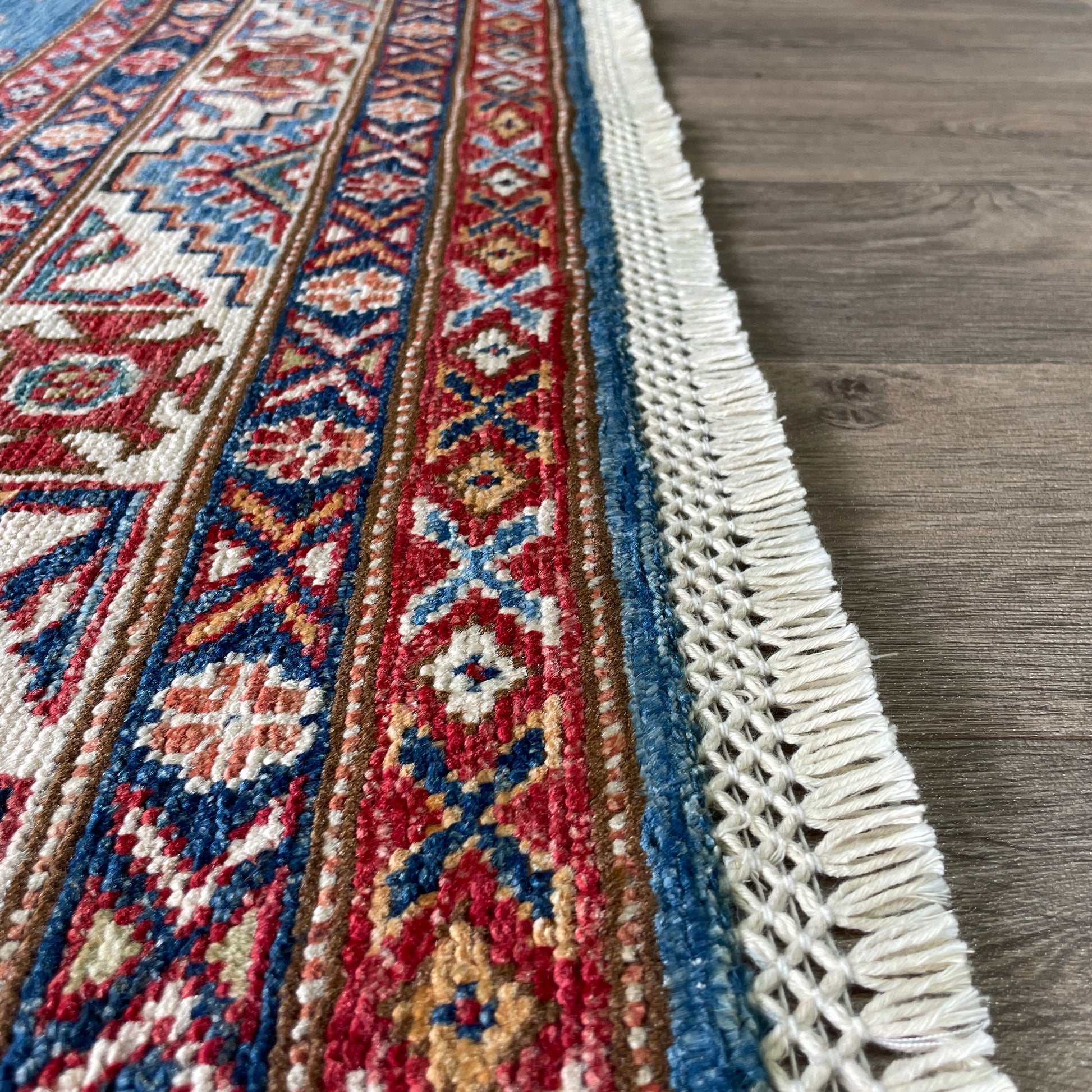 254 x 172 cm | Afghan Super Kazak Rug