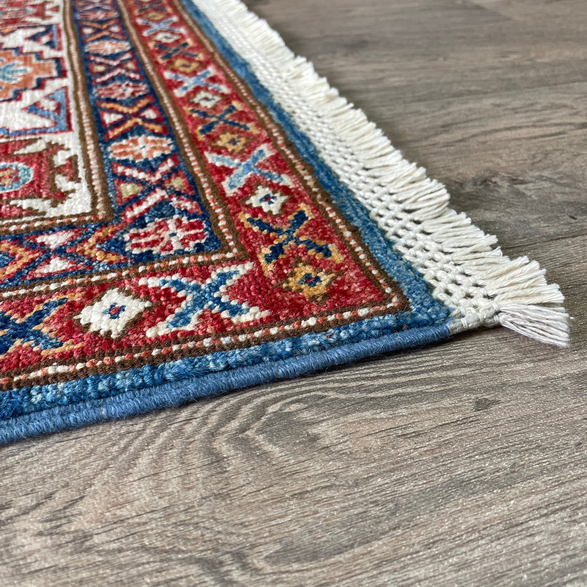 254 x 172 cm | Afghan Super Kazak Rug