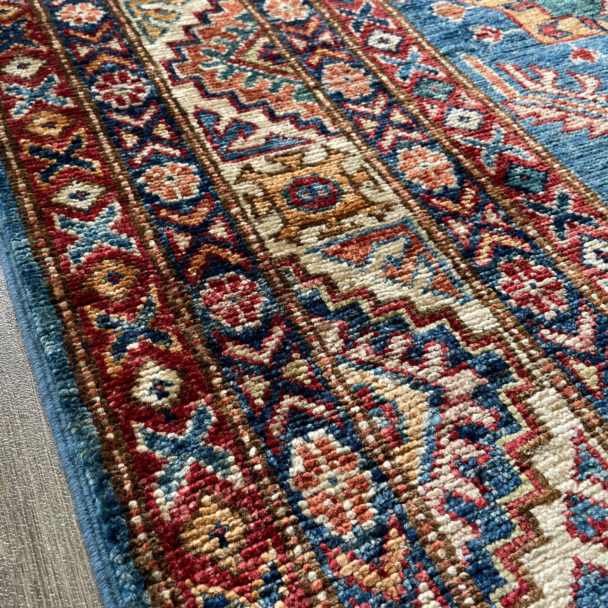254 x 172 cm | Afghan Super Kazak Rug