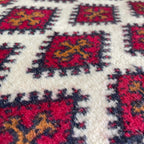 Old Afghan Herati Baluch Rug c. 1980