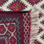 Old Afghan Herati Baluch Rug c. 1980