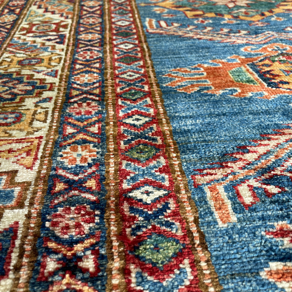 254 x 172 cm | Afghan Super Kazak Rug