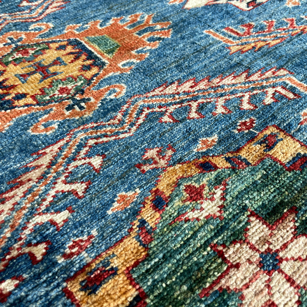 254 x 172 cm | Afghan Super Kazak Rug