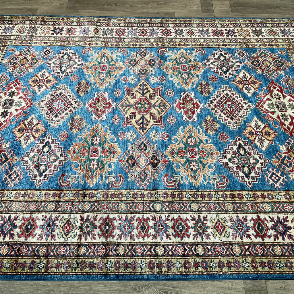 246 x 177 cm | Afghan Super Kazak Rug