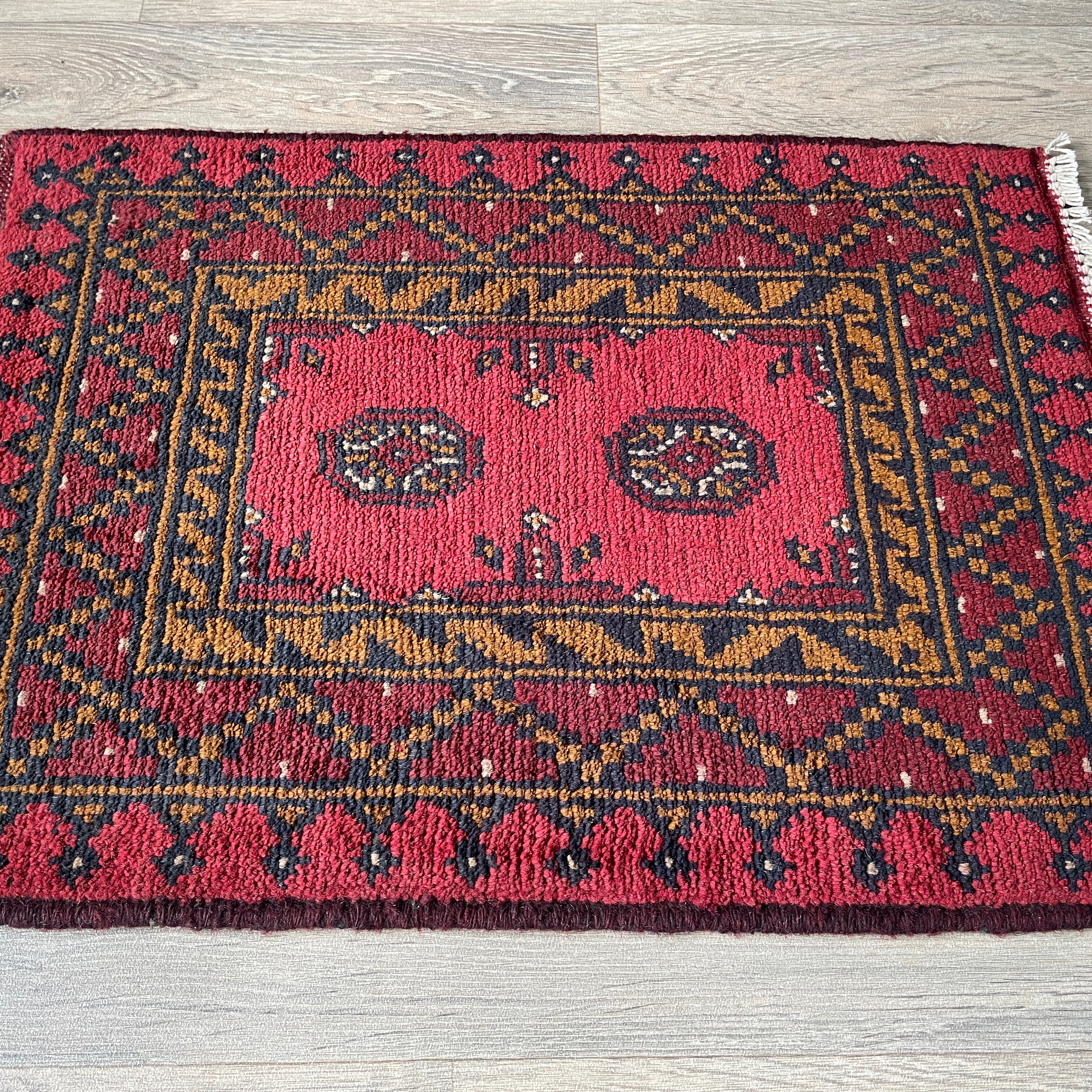 Afghan Aqcha Door Mat