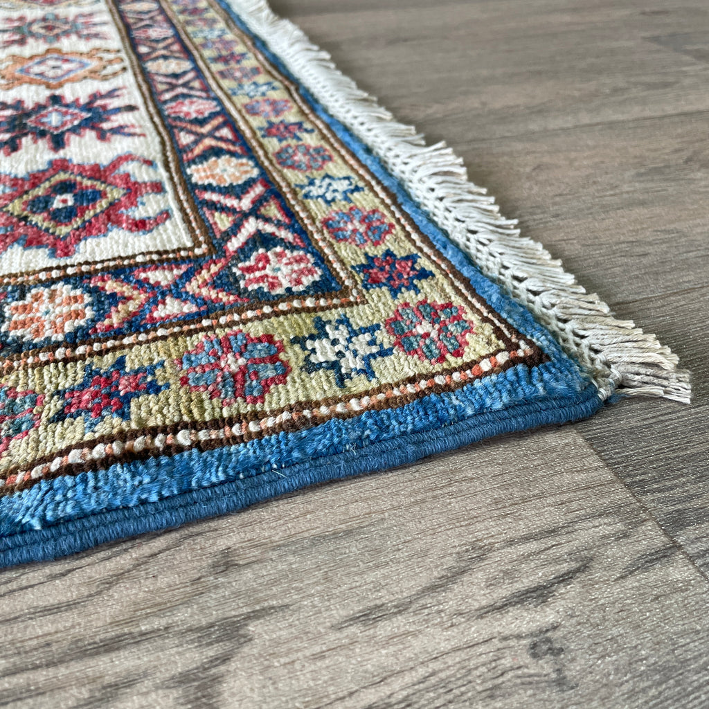 246 x 177 cm | Afghan Super Kazak Rug