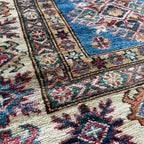 246 x 177 cm | Afghan Super Kazak Rug