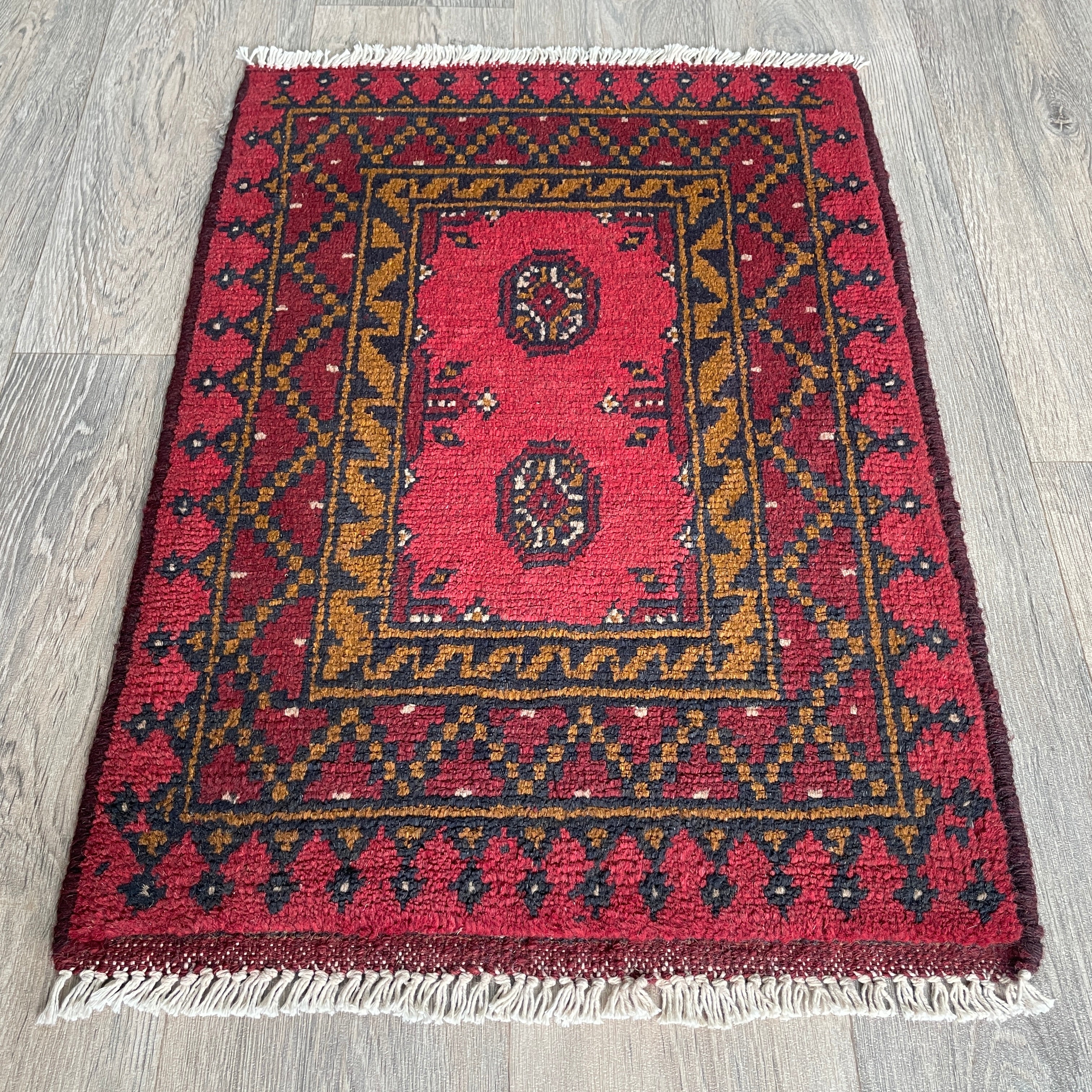 Afghan Aqcha Door Mat