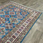 246 x 177 cm | Afghan Super Kazak Rug
